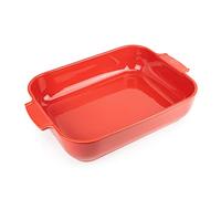 Peugeot Saveurs PSP60015 60015 Appolia Plana Horno Rectangular (40, Rojo, 2604 milliliters, cerámica