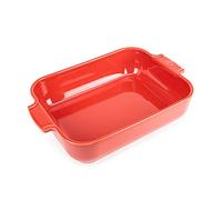 Peugeot Saveurs PSP60053 60053 Appolia Plana Horno Rectangular (32, Rojo, 4999.68 milliliters, cerámica