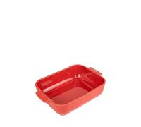 Peugeot Saveurs PSP60091 60091 Appolia Plana Horno Rectangular 25, Rojo, cerámica