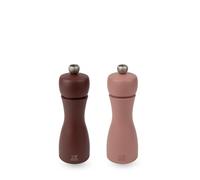 Peugeot Tahiti Duo Earth Brown Tones Salt and Pepper Mill Set 15cm - 6", Cacao & Hazel