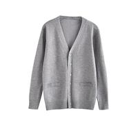 Peuignao Cardigan Mujer Primavera Cárdigan Chaqueta Punto Mujeres Talla Grande Chaquetas de Punto Ladies Sueter Cardigans Women Jersey Knit Suéter Cardigan Señora Cardigans Cárdigans Mujer Gris 5XL