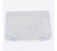 Peukerty 1 caja de 19 juegos de conectores automotrices JST02R-JWPF-VSLE 2/3/4/6/8 conectores impermeables macho y hembra
