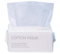 Peukerty 100 toallas desechables para lavar la cara, toallas limpias, hechas de algodón, quitar la toalla de maquillaje, lavar el pañuelo