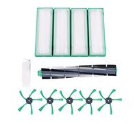 Peukerty Accesorios cepillo redondo filtro cepillos laterales piezas de repuesto para aspiradora Kobold VR200 robot