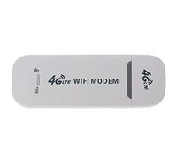 Peukerty Adaptador de Red de MóDem USB 4G LTE Punto de Acceso WiFi Tarjeta SIM Enrutador InaláMbrico 4G para Win XP Vista 7/10 10.4