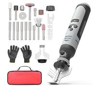 Peukerty Afilador de motosierra inalámbrico, kit de afilado de motosierra de mano eléctrico, de afilado de motosierra de velocidad