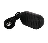 Peukerty Altavoz USB portátil con altavoz multimedia estéreo para ordenador portátil (Negro)