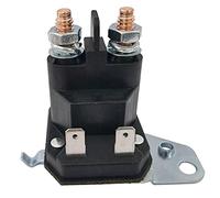Peukerty Electromagnético adecuado para tractor cortacésped 762-1261-211-50 762-1261-211-51 12V 100A 4 terminales y cortacésped