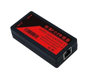 Peukerty Extensor POE de 2 puertos 100 Mbps con IEEE 802.3Af estándar para cámara IP IP VOICE POE extender 100 para rango POE