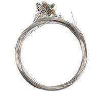 Peukerty Paquete de 20 Cuerdas Individuales para Guitarra EléCtrica Bulk .011 High e (Medium) 11 Gauge