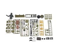 Peukerty Para tanque 1/16 3898-1 USA M4A3 RC tanque de plástico accesorios bolsa