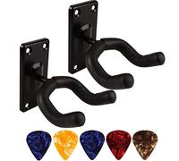 Peukerty Soporte de pared antideslizante para guitarra, ukelele, violín, accesorios de instrumentos de guitarra