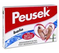 Peusek Baño, Polvo Desodorante y Antitranspirante para pies, 2 Sobres de 10 g