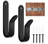 PEUTIER 2 Piezas de Soporte de Pared para Snowboard, Soporte de Pared para Snowboard Estante de Exhibición para Snowboard Accesorios para Tabla de Esquí Longboard