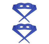 PEUTIER 2uds Máscara de Ojos de Halloween, Disfraz de Máscara de Ojos Máscara de Héroe de Mascarada Accesorios de Cosplay de Halloween Accesorio para Disfrazarse de Fiesta Máscara de Tortuga (Azul)