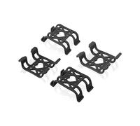 PEUTIER 4uds Collare GPS per Cani, Clips de Silicona para Rastreador de Perros GPS Accesorios de Rastreador para Reemplazo de Rastreador de Actividad de Perro (Negro)