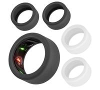 PEUTIER 4uds Funda de Anillo Compatible con Gen 3, Redonda Protección de Anillo Elástica Ring Case Ring Cover de Anillo Inteligente para Workout (S for 6/7/8/9/10)