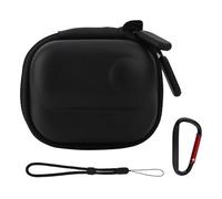 PEUTIER Estuche Transporte Pequeño para Insta360 GO 3/GO 3S, Bolsa Almacenamiento Miniestuche Protector Bolso Portátil Viaje con Mosquetón Correa Muñeca para Pantalla Cámara Cubierta Lente Protección