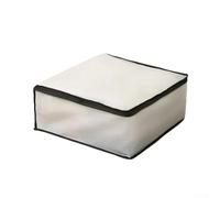 PEVA - Bolsa de almacenamiento transparente de gran capacidad, impermeable, a prueba de polvo, organizador debajo de la cama para ropa de cama y ropa, barrera de humedad, ahorro de espacio, fácil