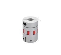 PEVAVFZMMY Acoplamiento de eje flexible aluminio ciruela XB45*65 D45L65 3 mordazas, conector motor CNC, 10/12/14/16/18/20 mm Husillo de bolas(18x18mm)