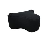 PEVAVFZMMY Bolsa de cámara sin Espejo Suave Pequeño Neopreno Funda Protectora a Prueba de Agua Ajuste for Sony A6100 A6600 A6500 A6300 A6000 Apto for Canon M10 g3 x sx520 Bolsa para cámara(B)