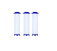 PEVAVFZMMY Cabezal de ducha for filtro alta presión y ahorro agua, cabezal mano for 5 modos botón parada, juego accesorios baño Cabezal de ducha(3 pcs filters)