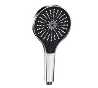 PEVAVFZMMY Cabezal de ducha grande 3 modos for filtro, ajustable, for un solo botón, boquillas mezcladoras alta presión y ahorro agua, accesorios baño Cabezal de ducha(B)