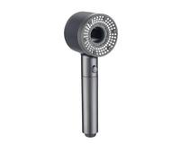 PEVAVFZMMY Cabezal de ducha refuerzo for 5 modos, alta presión, ahorro agua, boquilla rociadora for un solo botón y filtro, accesorios for grifo baño Cabezal de ducha(C)