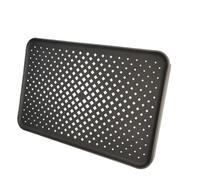 PEVAVFZMMY Cabezal de ducha techo negro gran caudal y alta presión, rotación 360°, ABS grueso, for baño for efecto lluvia potente Cabezal de ducha(Grey Top Shower)