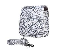 PEVAVFZMMY Cámara Protectora De La Bolsa De Cámara PU Cubierta DE PROTECCIÓN Ajuste For FUJIFILM INSTAX Mini 9 Mini 8 Mini 8+ MINI8S Bolsa para cámara(Option 2)