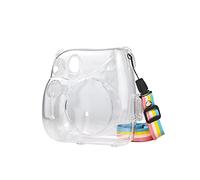 PEVAVFZMMY Cubierta Protectora de la cámara, cinturón Anti-rasguño, Transparente Ordenador Personal Funda Dura, Ajuste for Fujifilm Fit for Polaroid Mini7 Bolsa para cámara