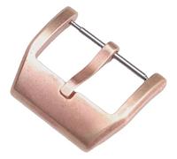 PEVAVFZMMY Hecho a mano de bronce adecuado de bronce 20 2 2mm CUSN8 Hebilla de bronce de hojalata Accesorios de reloj de cobre puro Cierre de reemplazo universal Mirar la boca(22MM)
