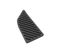 PEVAVFZMMY Pedales de pie de coche aptos for Toyota C-HR CHR C HR AX10 AX50 2016 2017 2018 2019 2020 2021 2022 freno de Gas cubierta de Pedal de aleación de aluminio pedal(Footrest 1pcs Black AT 3pcs