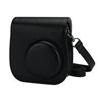 PEVAVFZMMY Retro clásico PU Cámara de Cuero Correa Bolsa de Hombro Cubierta Protectora Cubierta Cubierta de protección for Polaroid Fit For Fujifilm Mini 8 8+ 9 Bolsa para cámara(Noir)