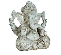 Pevfeciy Ganesha Elefantes Decoracion Figuras Hindú de Budas Decorativos Budas Grandes de Jardin, Altura 30 cm