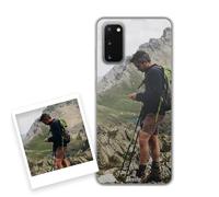 Pevita Funda Personalizada para Samsung S20 - Carcasa de Móvil con Tu Foto o Diseño - Silicona TPU Flexible - Impresión Premium Duradera - Regalo Original