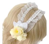 PEVive Accesorio de moda para el cabello, diadema de encaje de moda, diademas C0sp1ay para uso diario y ocasión de disfraces