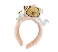 PEVive Diademas de orejas de Navidad para niños, diadema novedosa para bailes de máscaras para disfraz de niños