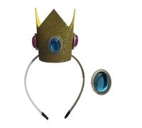 PEVive Elegante tocado de coronas creativas, diademas de princesas para niñas