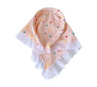 PEVive Pañuelo de encaje francés para mujer, diadema decorativa, diadema elegante, cubierta para la cabeza