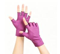 Pevlkawr Guantes Anti-UV para Lámparas de Uñas, Guantes Sin Dedos para Mujeres, Protección Técnicos de Uñas, Se puede utilizar para Manicura, Protección Solar, Equitación, 1 Par