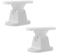Pevlkawr Set di 4 fermaporta per Camper e Caravan, supporti antishock per Porte d'ingresso e portelli di stoccaggio, Colore: Bianco