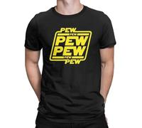 Pew-Pew-Pew-Wars-T-Shirt-Geek-Sci-fi-Space-Star-Noises-Science-Tees-Tops