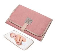 Pewell Cambiador de pañales | Cambiador portátil plegable para bebé | Cambiador de pañales para bebé o cambiador de mesa, artículos esenciales para bebés recién nacidos, cosas unisex para bebés
