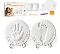 PewinGo Kit de Impresión de Manos y Pies de Bebé 0-12 Meses | Recuerdo personalizado para recién nacidos para nuevas mamás, regalo de Navidad para baby shower