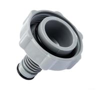 PEX Adaptador giratorio, 1/2 pulgada PEX x 1/2 pulgada hembra NPT latón engarzado de latón, con tuerca de nailon reforzada, rotación de 360° para espacios reducidos, agua y fontanería RV