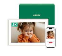 pexar Marco de Fotos Digital 2K (con Tecnología Lexar), Marco Digital Antirreflejo IPS de 11 Pulgadas y 32 GB con WiFi para el Hogar, Regalos, Uso Compartido de Fotos y Videos a Través de la App