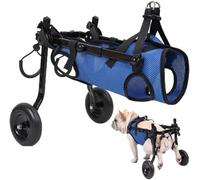 Pexen Silla de ruedas for perros,silla de ruedas for patas traseras,silla de ruedas for mascotas for patas traseras,carrito for perros con ruedas ajustables/silla de ruedas for sillas de ruedas