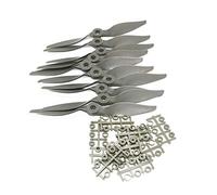 Pexorin 10 piezas de paletas caballo con hélice 14 x 7, 13 6,5, 12, 11, 9, 8, 4 Reemplazo de la pala de la hélice del dron(10x5)