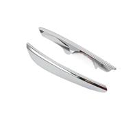 Pexorin 2 piezas, for TOYOTA, for Corolla, for Altis 2017 2018 2019, moldura de cubierta cromada ABS for detector de coche, marco de lámpara de luz antiniebla delantera Cubierta para faros antiniebla